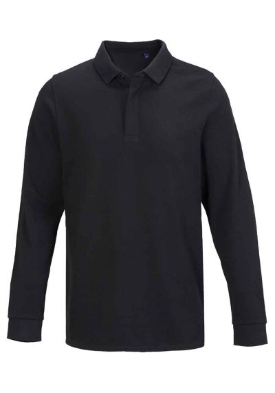 NEOBLU Owen Long Sleeve Piqu Polo Shirt