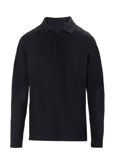 NEOBLU Ladies Owen Long Sleeve Piqu Polo Shirt