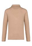 Native Spirit Long Sleeve Linen Polo Shirt