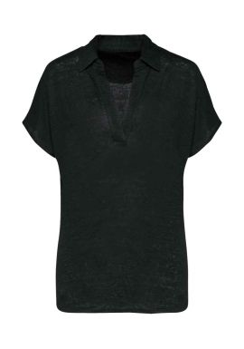 Native Spirit Linen Polo Shirt
