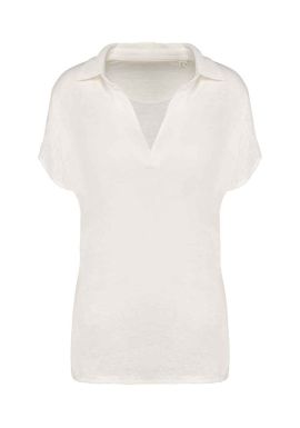 Native Spirit Ladies Linen Polo Shirt