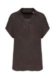 Native Spirit Ladies Linen Polo Shirt