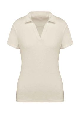 Native Spirit Ladies Terry Towel Polo Shirt