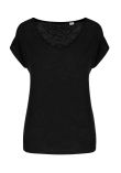 Native Spirit Ladies V Neck Linen T-Shirt