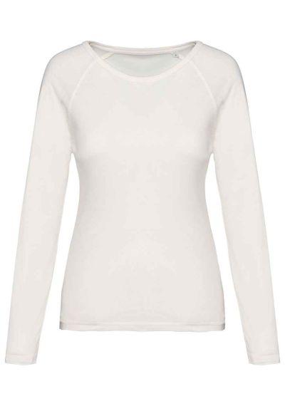 Native Spirit Ladies Raglan Long Sleeve Washed T-Shirt