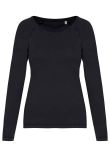 Native Spirit Ladies Raglan Long Sleeve Washed T-Shirt