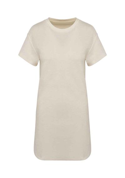Native Spirit Ladies Terry Towel Dropped Shoulder T-Shirt Dress