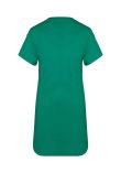 Native Spirit Ladies Terry Towel Dropped Shoulder T-Shirt Dress