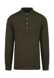 Native Spirit Washed Mao Collar Shirt