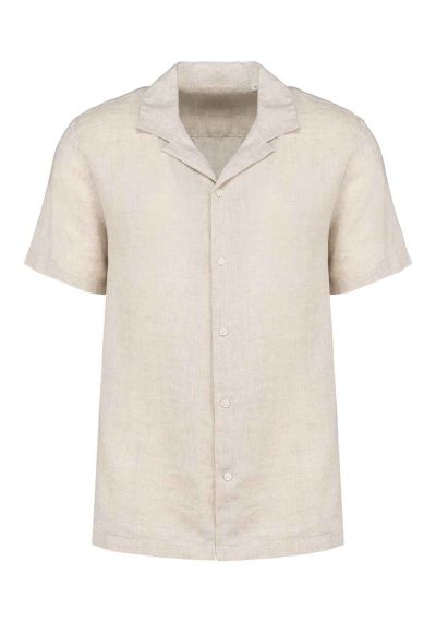 Native Spirit Short Sleeve Linen Shirt