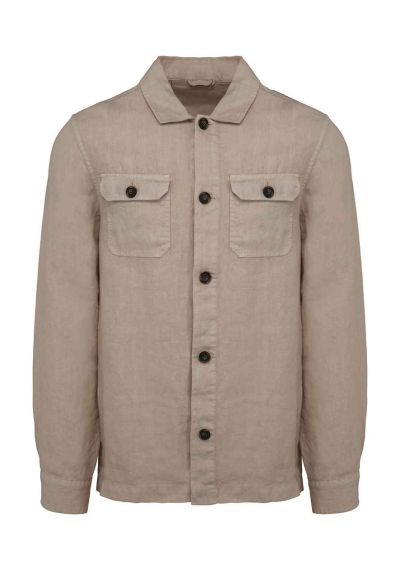 Native Spirit Linen Washed Overshirt