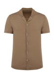Native Spirit Jersey Short Sleeve Bowling Collar Shirt