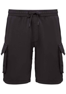 Native Spirit French Terry Washed Effect Cargo Shorts