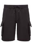 Native Spirit French Terry Washed Effect Cargo Shorts