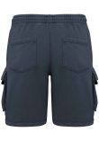 Native Spirit French Terry Washed Effect Cargo Shorts