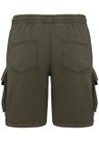 Native Spirit French Terry Washed Effect Cargo Shorts