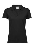 Tee Jays Ladies Luxury Stretch V Neck Polo Shirt