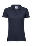 Tee Jays Ladies Luxury Stretch V Neck Polo Shirt