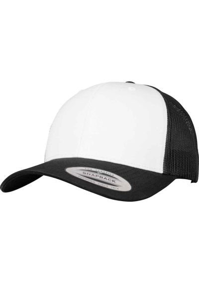 Flexfit Retro Coloured Front Trucker Cap