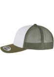 Flexfit Retro Coloured Front Trucker Cap