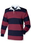 Front Row Sewn Stripe Rugby Shirt