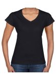 Gildan Ladies SoftStyle V Neck T-Shirt