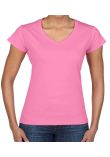 Gildan Ladies SoftStyle V Neck T-Shirt