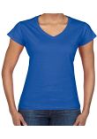 Gildan Ladies SoftStyle V Neck T-Shirt