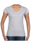 Gildan Ladies SoftStyle V Neck T-Shirt