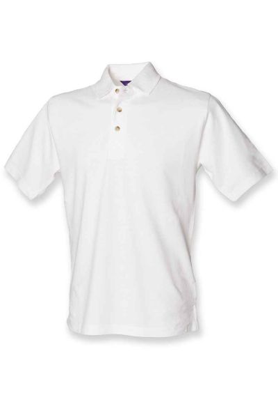 Henbury Classic Heavy Cotton Piqu Polo Shirt