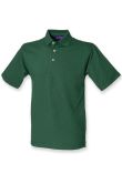 Henbury Classic Heavy Cotton Piqu Polo Shirt