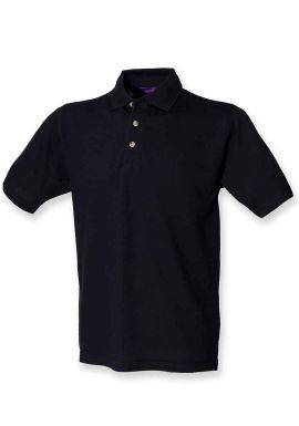 Henbury Classic Heavy Cotton Piqu Polo Shirt