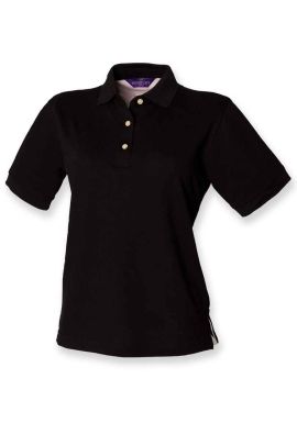 Henbury Ladies Classic Cotton Piqu Polo Shirt