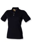 Henbury Ladies Classic Cotton Piqu Polo Shirt