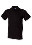 Henbury Unisex Stretch Cotton Piqu Polo Shirt