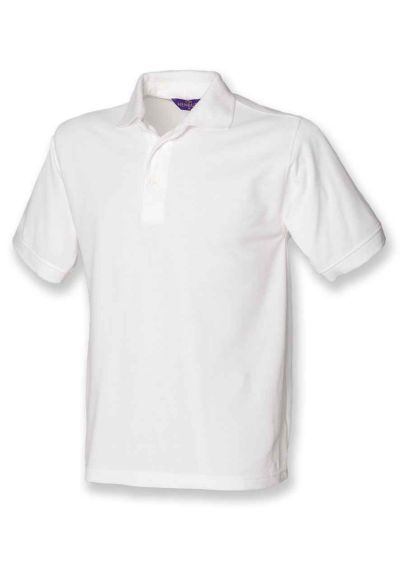 Henbury Heavy Poly/Cotton Piqué Polo Shirt