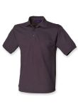 Henbury Heavy Poly/Cotton Piqué Polo Shirt