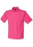 Henbury Heavy Poly/Cotton Piqué Polo Shirt