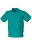 Henbury Heavy Poly/Cotton Piqué Polo Shirt