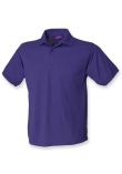 Henbury Heavy Poly/Cotton Piqué Polo Shirt