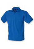 Henbury Heavy Poly/Cotton Piqué Polo Shirt
