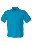 Henbury Heavy Poly/Cotton Piqué Polo Shirt