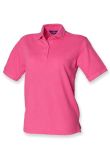 Henbury Ladies Poly/Cotton Piqu Polo Shirt