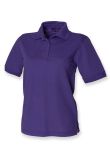 Henbury Ladies Poly/Cotton Piqu Polo Shirt