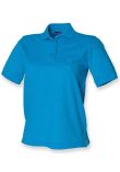 Henbury Ladies Poly/Cotton Piqu Polo Shirt