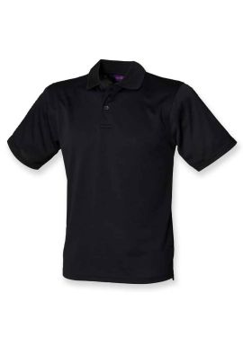 Henbury Coolplus Wicking Pique Polo Shirt