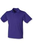 Henbury Coolplus Wicking Pique Polo Shirt