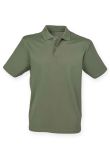 Henbury Coolplus Wicking Pique Polo Shirt