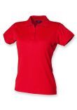 Henbury Ladies Coolplus Wicking Piqu Polo Shirt