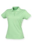 Henbury Ladies Coolplus Wicking Piqu Polo Shirt